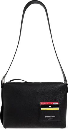 Balenciaga Shoulder Bags, male, Black, Size: ONE SIZE Credit Small Shoulder Bag