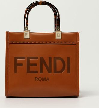 Fendi Borsa Sunshine Small Fendi in pelle