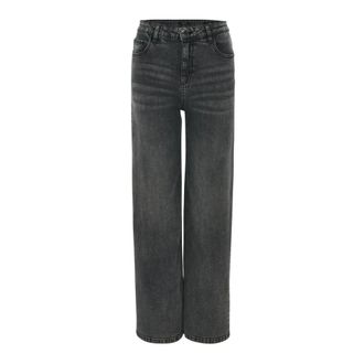 OPUS Marli Palazzo Jeans - Dames - Jeans - Grijs - Maat: L L32 Denim