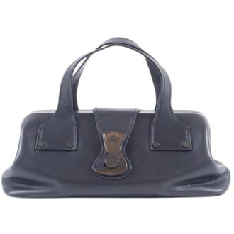 Gucci Pre-owned Handbags, female, Black, Size: ONE SIZE Pre-owned Vintage Handbag