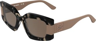 Karl Lagerfeld KL6206S 019 Womens Sunglasses Tortoiseshell Size 54