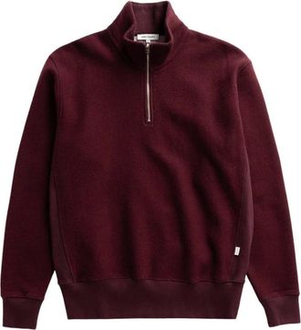 Norse Projects Hombre, Sudaderas, Rojo, Talla: S
