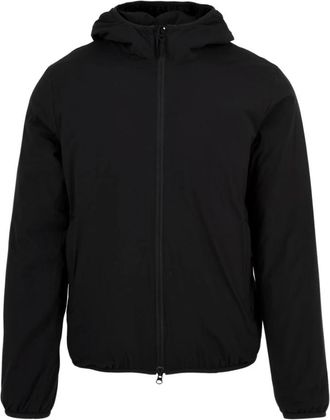 Aspesi Sweatshirt met ritssluiting - Heren - Vesten met rits - Zwart - 3XL - Katoen - Hoodies & sweatvesten