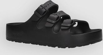 Birkenstock Florida EVA Flex Platform Papillio Sandalen schwarz