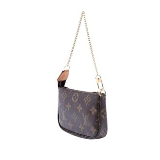 Louis Vuitton Pre-owned Mini Pochette Accessoires - Dames - Pre-owned - Bruin - Maat: ONE Size