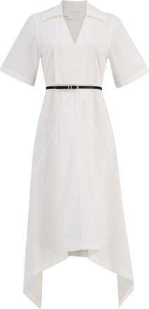 Givenchy cotton maxi dress - women - Cotton - 38 - White