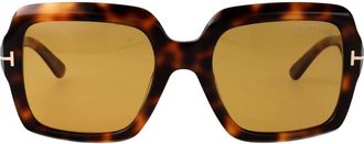 Tom Ford Dames, Accessoires, Bruin, Maat: 54 MM