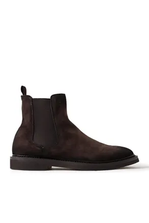 Officine Creative Hopkins Flexi 204 Suede Chelsea Boots