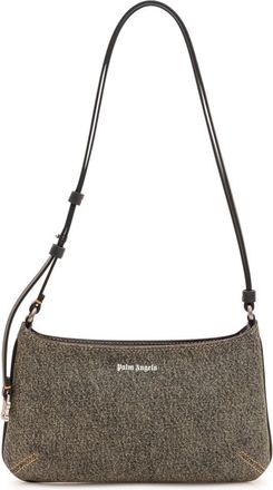 Palm Angels Grey Georgina Small Shoulder Bag