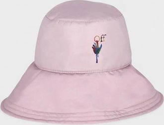 Off-white Womens Off-White Hand Off Over Bucket Hat - Purple - Size: O/S