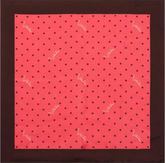 Valentino Printed silk twill scarf