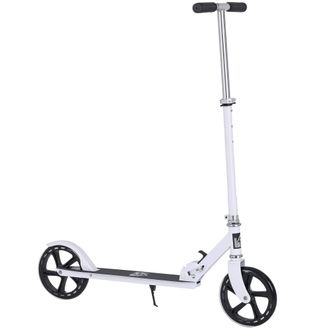 OEM Patinete Plegable Para Ni&ntilde;os De 7-14 A&ntilde;os Scooter Infantil Manillar Ajustable En Altura De 4 Niveles Con Freno Blanco