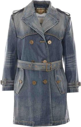 Burberry mid blue denim jacket