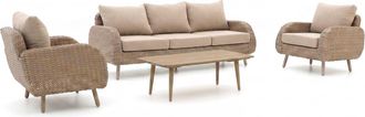 Intenso Furniture Intenso Suzzara/Rough-K lounge stoel-bank loungeset 5-delig