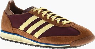 adidas Originals Mens Adidas Originals Mens Trainers Sl72 Narrow Fit Lace Up brown UK Size - Size: 10.5
