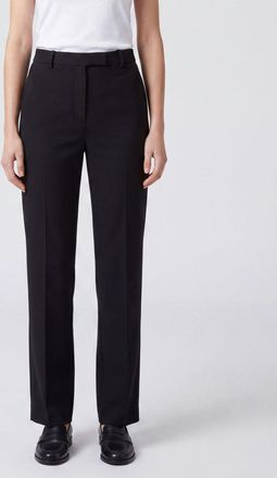 Max Mara S Max Mara Pantaloni skinny in misto cotone stretch a vita media