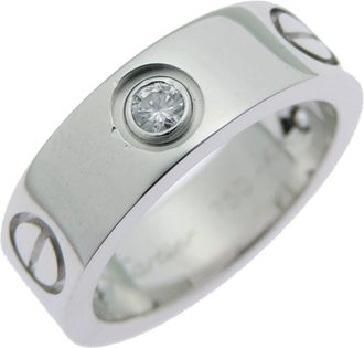 Cartier White Gold (18K) Band Ring (Pre-Owned)