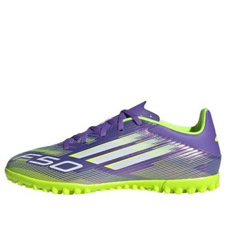 adidas F50 Club Turf Purple Rush Lucid Lemon JI0026
