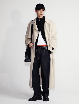 Calvin Klein Mens Rib Zip Sweater - Black - 2XL