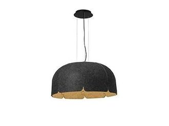 Faro Barcelona Faro Mute - Colgante Led Marr&oacute;n Gris Oscuro 36w
