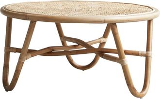 Tikamoon Mesa de centro de ratán