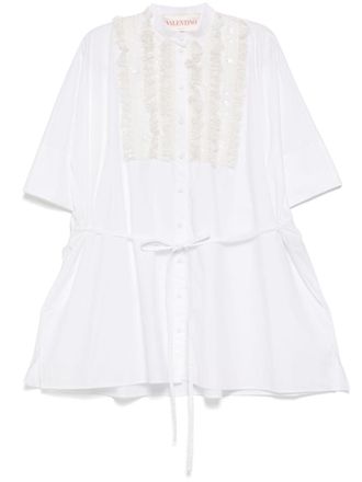 Valentino Garavani Katoenen blouse - Wit