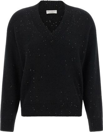 Brunello Cucinelli Mujer, Jerseys, Negro, Talla: XS