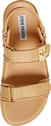Steve Madden Mona Sandal Raffia MONA04S1-816 Womens