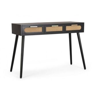 BIZZOTTO Consolle Legno Nero Industriale da Interno - JOSIE
