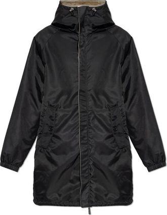 Dsquared2 Reversible Parka - Heren - Parka Jassen - Zwart - XL - Katoen - Jassen