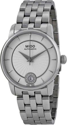 Mido Baroncelli Silver Dial Ladies Watch M0072071103600