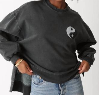Electric & Rose Apollo Sweatshirt In Onyx