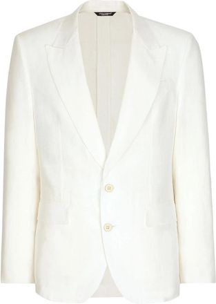 Dolce & Gabbana Hombre, Chaquetas, Blanco, Talla: XL
