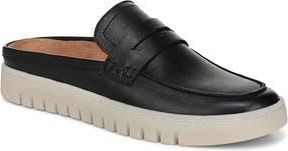 Vionic Uptown Penny Loafer Mule in Black Leather at Nordstrom Rack, Size 8.5