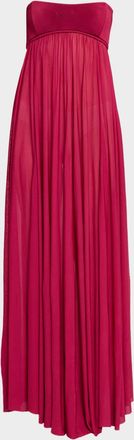 Zimmermann Luna Jersey Bandeau Dress