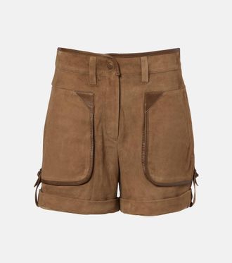 Isabel Marant Shorts Marline in suede