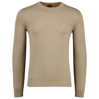 HUGO BOSS Heren, Truien, Bruin, Maat: 3XL Katoen