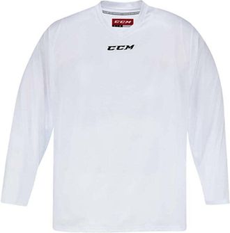 CCM 5000 Senior White M Practice Jersey