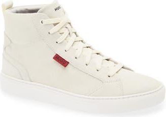 BOSS Morrie High Top Sneaker in Open White at Nordstrom Rack, Size 7Us / 6Uk