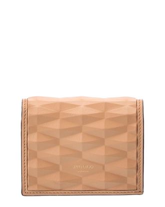 Jimmy Choo London Hanne 3D Leather Card Case