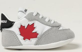 Dsquared2 Sneakers in pelle e camoscio