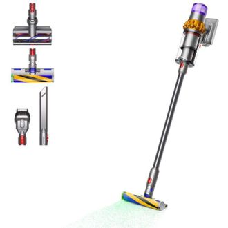 Dyson Home Dyson V15 Detect Absolute - Staubsauger - Nickel/yellow
