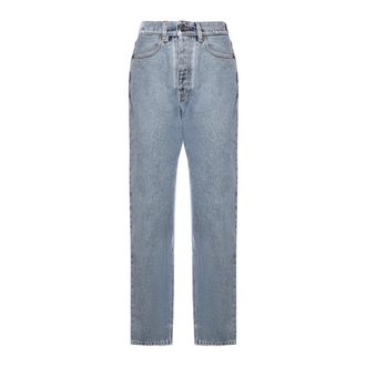 Chlo&eacute; Straight Jeans, female, Blue, Size: W28 Straight Jeans