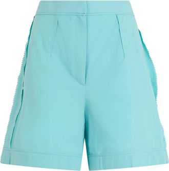Moschino Dames, Korte broeken, Blauw, Maat: M Katoen