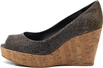 Stuart Weitzman Pumps Anna con zeppa 90mm Pre-owned - Grigio