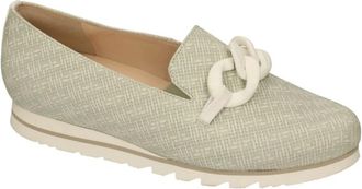 Hassia Pisa Moccasin - Dames - Loafers - Groen - 40 EU - Leer - Schoenen