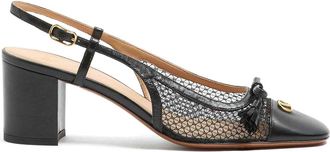 Valentino Garavani Leather Slingbacks