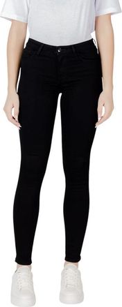 A|X Armani Exchange Stretch Denim Skinny Jeans - Dames - Skinny Jeans - Zwart - W26 L32 - Denim - Jeans