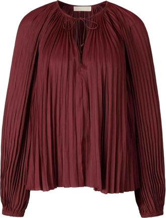 Ulla Johnson Electra long-sleeves blouse - Rood