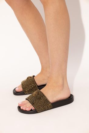 Kurt Geiger Meena Slides, Womens, Gold